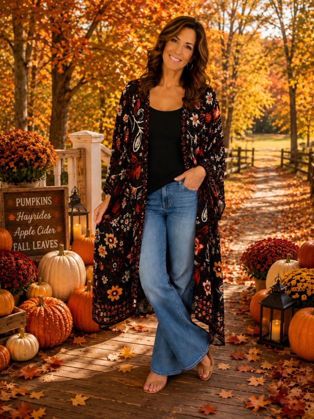 Easel kimono